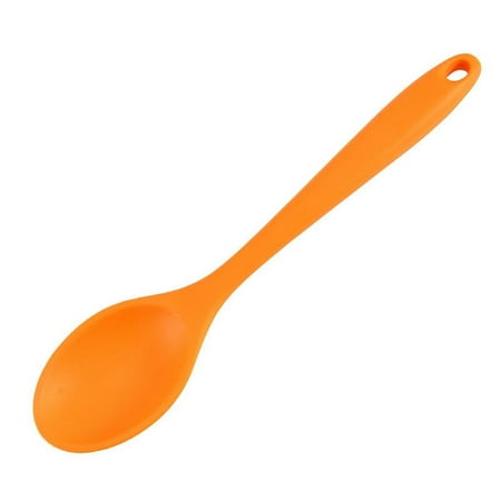 

Dining Spoon Silicone Non-Stick Oval Stirring Spoon Dinner Spoon for Cooking