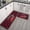 12, variant on Christmas Red Truck Kitchen Rugs Set 2 Pieces, Non-Skid Floor Mats, Buffalo Plaid Check Merry Christmas Carpets, Xmas Floor Decor, 17"x47" 17"x30"