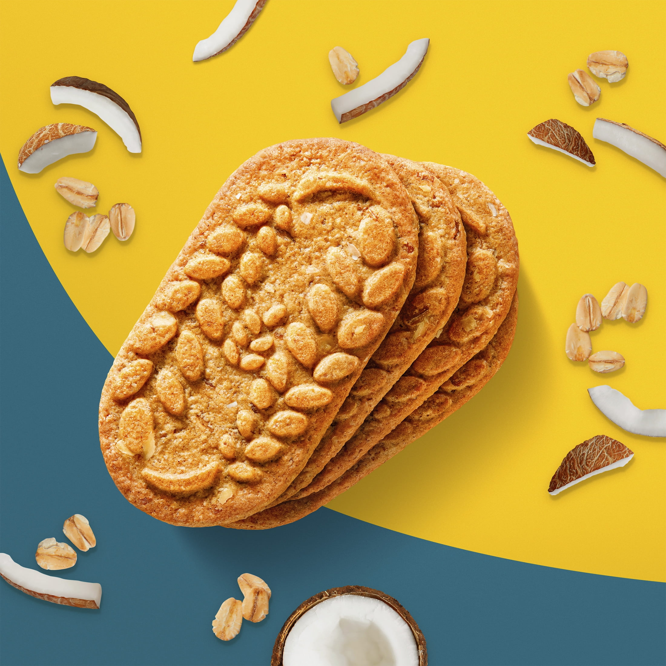 (3 pack) belVita Breakfast Bars Biscuits, Toasted Coconut, 5 Packs (4 Biscuits Per Pack)