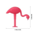 thumbnail image 2 of 1 Set 6Pcs Charmes de Verre à Vin Flamant Rose (Couleur Assortie), 2 of 8