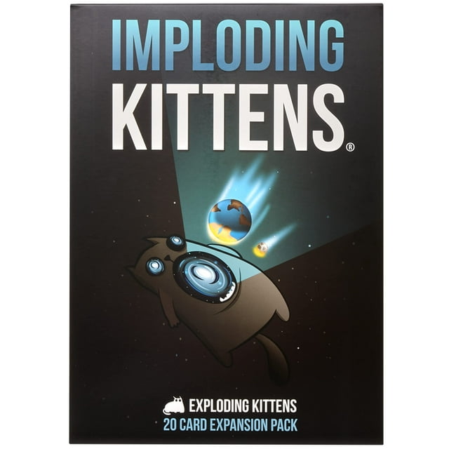 Juego de cartas Exploding Kittens Imploding Expansion Set +7 años