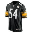 thumbnail image 2 of Men's Nike Zach Frazier  Black Pittsburgh Steelers  Game Jersey, 2 of 6