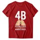 thumbnail image 2 of Puntoco Blusa de manga corta con estampado de moda para mujer, divertida camiseta de cuello redondo, 2 of 3