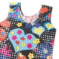 thumbnail image 3 of 3-10T Toddlers Kids Gymnastics Leotards Girls sleeveless Dancewear Sparkle Dance Unitards, 3 of 6