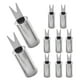 thumbnail image 5 of 10 piezas de soportes de acero inoxidable para maíz, brochetas para maíz en la mazorca para barbacoa, tenedores para maíz para cocinar en casa, accesorios para asar a la parrilla, brochetas de maíz, 5 of 7