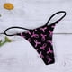 thumbnail image 3 of Gibobby Calzoncillos de encaje para mujer sexys Bragas sexis cómodas con diseño de mujer(Negro,XL), 3 of 5