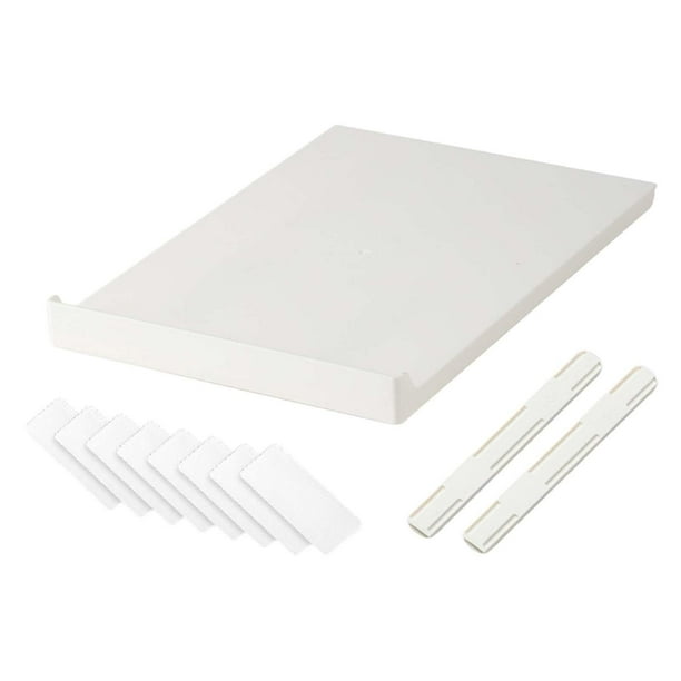 Organizador de armario extraíble, organización de almacenamiento de armario, cajón deslizable resistente 315 cm x 215 cm x 25 cm