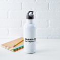 thumbnail image 5 of CafePress - My Pin Last 4 Digits Of Pi Water Bottle - Stainless Steel Water Bottle, Sports Bottle, 1.0L, 5 of 5