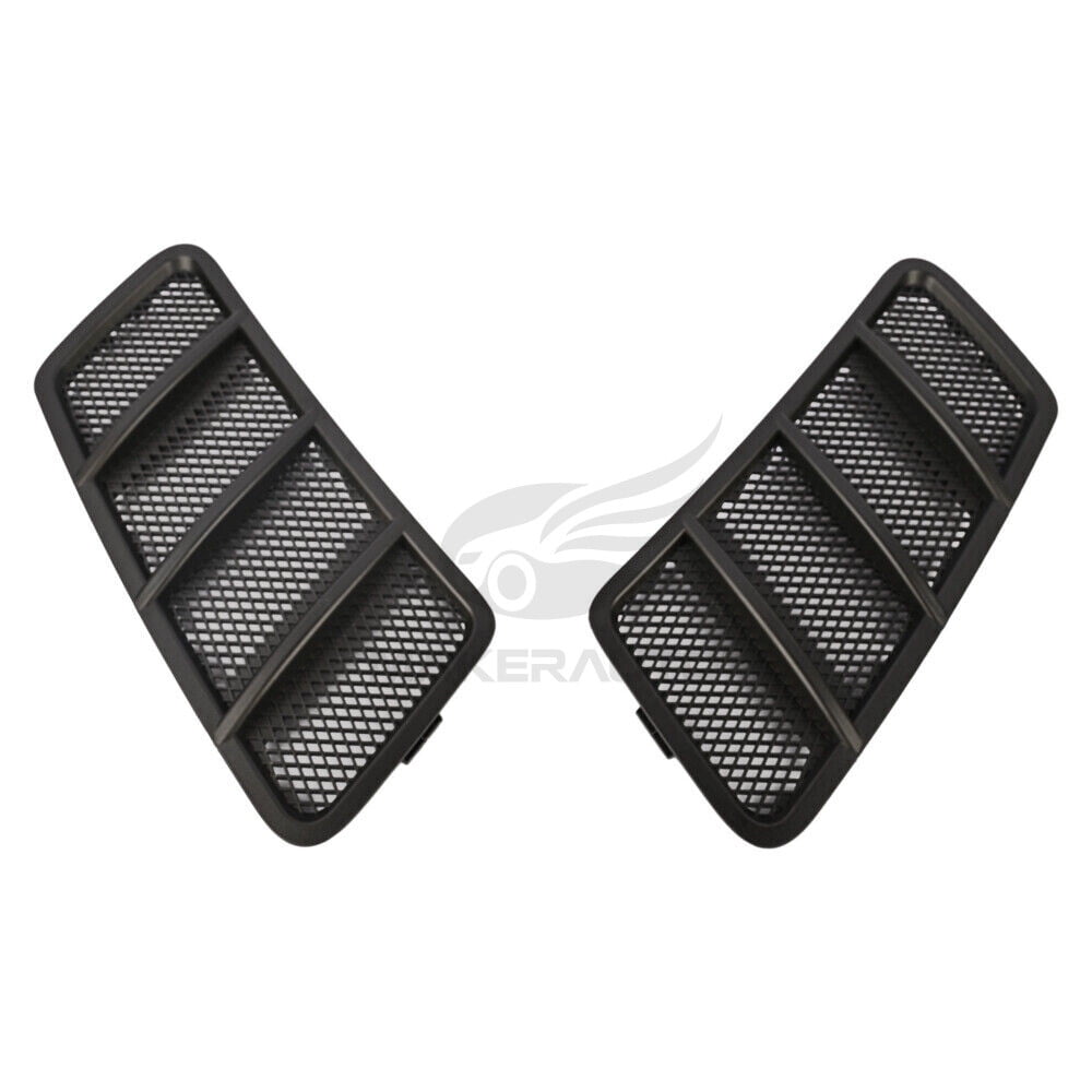 Hood Air Vent Grill for 2012 2013 2014 2015 Mercedes W166 GL & ML350 2 PCS Front Left & Right