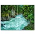 thumbnail image 1 of Picture-Tiles.com: River Ceramic Tile Wall Mural WAL500905-43XL. 48"W x 36"H using (12) 12" x 12" Ceramic Tiles-Satin Finish, 1 of 3