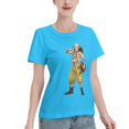 thumbnail image 2 of T-Shirt Basique à Manches Courtes pour Femmes une Pièce Usopp, 2 of 6
