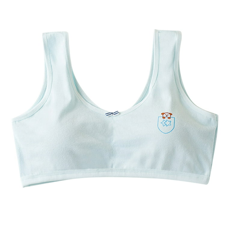 Leesechin Sports Bras for Women Kids Girls Underwear Foam Brassiere Vest  Children Underclothes Undies Clothes on Clearance 