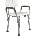 thumbnail image 1 of Silla de ducha Nanofort banco Ajustable con respaldo, 1 of 8