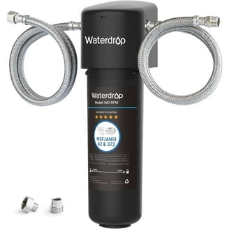 Krystal Pure 10-in Coconut Shell Carbon Under Sink Replacement Water Filter 11-07-353110 at