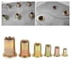 thumbnail image 4 of Insertar 150 Piezas Juego De Tuercas De Inserción De Tuerca De Remache De aleación De Zinc M3 M4 M5 M6 M8 M10 Accesorios De Hardware, 4 of 7