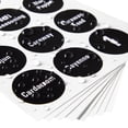 thumbnail image 6 of Talented Kitchen Spice Labels Stickers - 144 Round 1.5-Inch Water-Resistant Vinyl - Preprinted Chalkboard-Style Labels for Glass Spice Jars & Seasoning Containers - Pantry Organization, 6 of 9