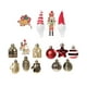 thumbnail image 3 of 32 Uds Adornos navideños Macarena Cascanueces dorado Bolas colgantes para fiestas, 3 of 8