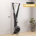 thumbnail image 2 of Wall Mounted Ski Exercise Machine Indoor Skiing Equipment with 10 Levels of Air Resistance and Smart Performance Monitor, 2 of 8