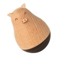 thumbnail image 2 of Juguete de madera para vaso, hecho a mano, figura de animal de madera, juguete para decoración del hogar, adorno de regalo Cerdo, 2 of 6