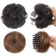 thumbnail image 1 of Messy buns are easy to clip, wigs are easy for women to grip, and hair naturally curls, 1 of 1