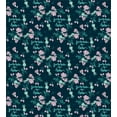 thumbnail image 3 of Ambesonne Romantic Duvet Cover Sets, Summer is Here Flowers, 2-Twin, Pale Pink Dark Petrol Blue, 3 of 3