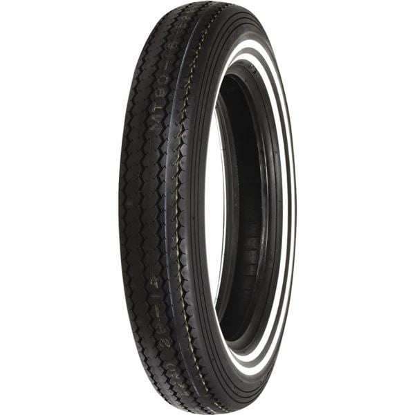 MT9016 Shinko Classic 240 Double Stripe Whitewall Tire