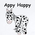 thumbnail image 2 of CafePress - Appy Happy, Leopard Appaloosa Infant Bodysuit - Baby Light Bodysuit, Size Newborn - 24 Months, 2 of 4