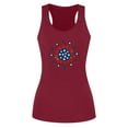 thumbnail image 5 of AnuirheiH American Flag Crop Tank Tops for Women 4th of July Clothes Sleeveless Patriotic Shirts Women Sunflower Printing Round-Neck Sleeveless Shirt Casual Tank Tunic Tops Blouse, 5 of 5