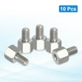 thumbnail image 3 of 10pcs M3x4.5mm Male to M2x4mm Female Thread Spacer Standoffs Screws, 3 of 6