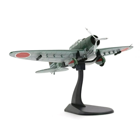 TAPDRA Alloy WWII Japanese Navy Type 99 Carrier Dive Bomber Model 1:72 Scale Desk Showcase Decoration Plane
