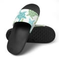 thumbnail image 4 of GZHJMY Stylish Slides for Women Men, Cartoon Turtle Soft Flexible Slip-on Sandals Slippers, 4 of 7