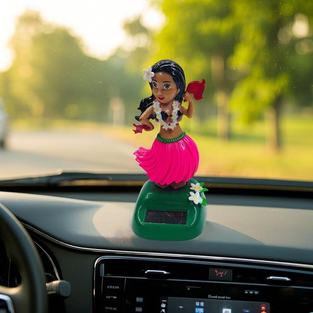 Solar Powered Dancing Figure Novelty Motion Toy for Car Decoration and Home