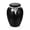 Black, variant on XIUDA Small ceramic urn for human ashes, decorative cemation keepsake urns for women men
