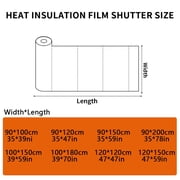 Thermal Window Cover for Winter,Window Insulation, Oxford Cloth Cotton Layer Window Covers for Winter to Keep Heat, Window Insulation for Winter