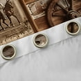 thumbnail image 4 of Manfei Teens Western Cowboy Cowgirl Black Out Curtains,Rustic Farmhouse Curtains Pack of 2 (42x63 Each),Retro Vintage Bedroom Curtains,Lightweight Room Decor, 4 of 6