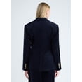 thumbnail image 4 of Free Assembly Women's and Women's Plus High Break Velvet Blazer, Sizes XS-4X, 4 of 6