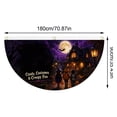 thumbnail image 4 of Halloween Bunting Fan Flag, 3 x 6 ft Halloween Banners with Grommets, Fall Outdoor Bunting for Halloween Indoor Outdoor House Holiday Yard Decorations, 4 of 7