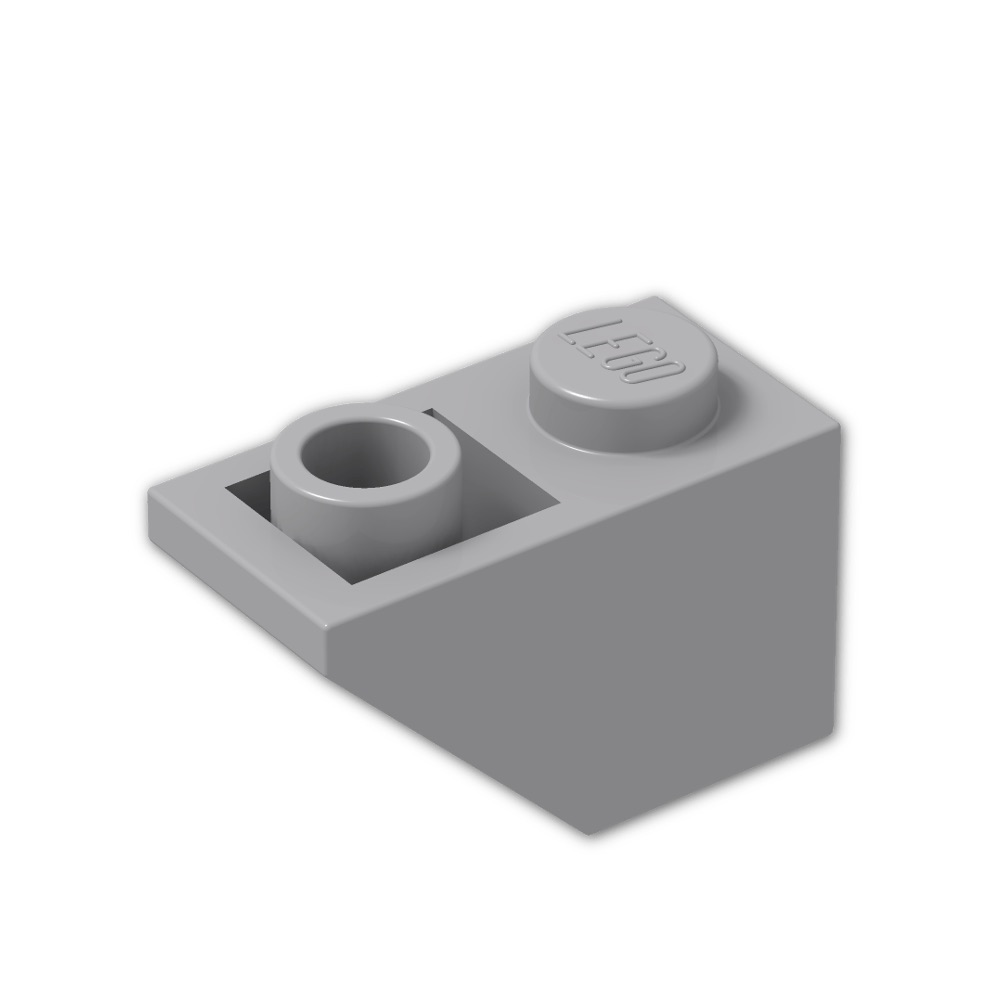 Lego 4x Slope Inverted Gradient Osmosis 45 2x1 Grey//Light Bluish Gray 3665 New