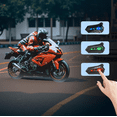 thumbnail image 3 of Audífonos Para Casco De Motos Modelo Negro, 3 of 4