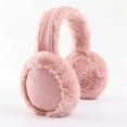 thumbnail image 3 of WTXUE Earmuffs, Women Winter Ear Adjustable Faux Ear Warmer Warm Windproof Earmuffs Foldable, 2# Pink, 3 of 3