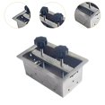 thumbnail image 6 of Esquirla Meats Press Tool,Rectangle,Stainless Steel,Porks Roll Beef Roll Pressing Tool Ham Meat Pressing Tool Box for Hamburger Making L, 6 of 8