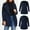 189#Navy, variant on Womens Warm Coat Horn Button Jackets Fleece Duffle Coat Solid Color Zip Up Hooded Outwear Vintage Casual Outerwear