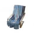 thumbnail image 4 of Sailboat Soft Flannel Fleece Blanket, Lansdscape of Sailing Boats Brush Strokes Technique Stained Template, Cozy Plush for Indoor and Outdoor Use, 70" x 90", Slate Blue and Pale Blue, by Ambesonne, 4 of 6