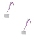 thumbnail image 3 of Methold Cuerdas colgantes de seguridad universales para teléfonos móviles con tarjeta Cordón ajustable para el cuello del teléfono inteligente Violeta 2piezas, 3 of 6