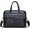 Deep Black, variant on Men's Leather Laptop Bag 15 IN, Water-Resistant Briefcase Messenger Bag for Work, Business, Crossbody Office Satchel