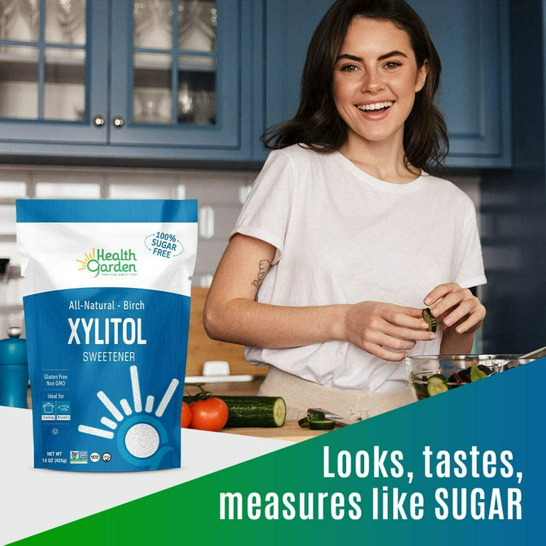 DureLife XYLITOL Sugar Substitute Made From 100% Pure Birch Xylitol NO