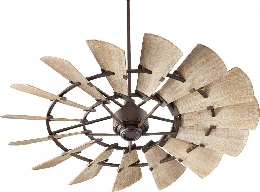 Indoor Ceiling Fan Oiled Bronze, Make Windmill Ceiling Fan