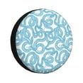 thumbnail image 1 of Balery Blue Snake Cubiertas para Neumáticos - Protector Resistente para Neumáticos de Camioneta, SUV, Remolque, Camper y RV-15 inch, 1 of 6