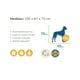 thumbnail image 4 of Transportadora Mascota Perro Extra Grande Sunny SPC-1000 Kennel, 4 of 4
