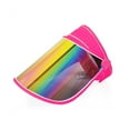 thumbnail image 2 of Summer Sun Visor, UPF 50+ UV Visor, UV Protection Hat Against UV Rays, Windproof Clear Visor, 360° Rotation UV Face Visor, 2 of 8
